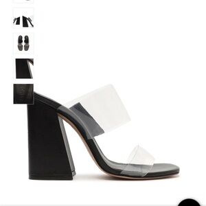 NWOB Schutz victorie clear strap sandal 9